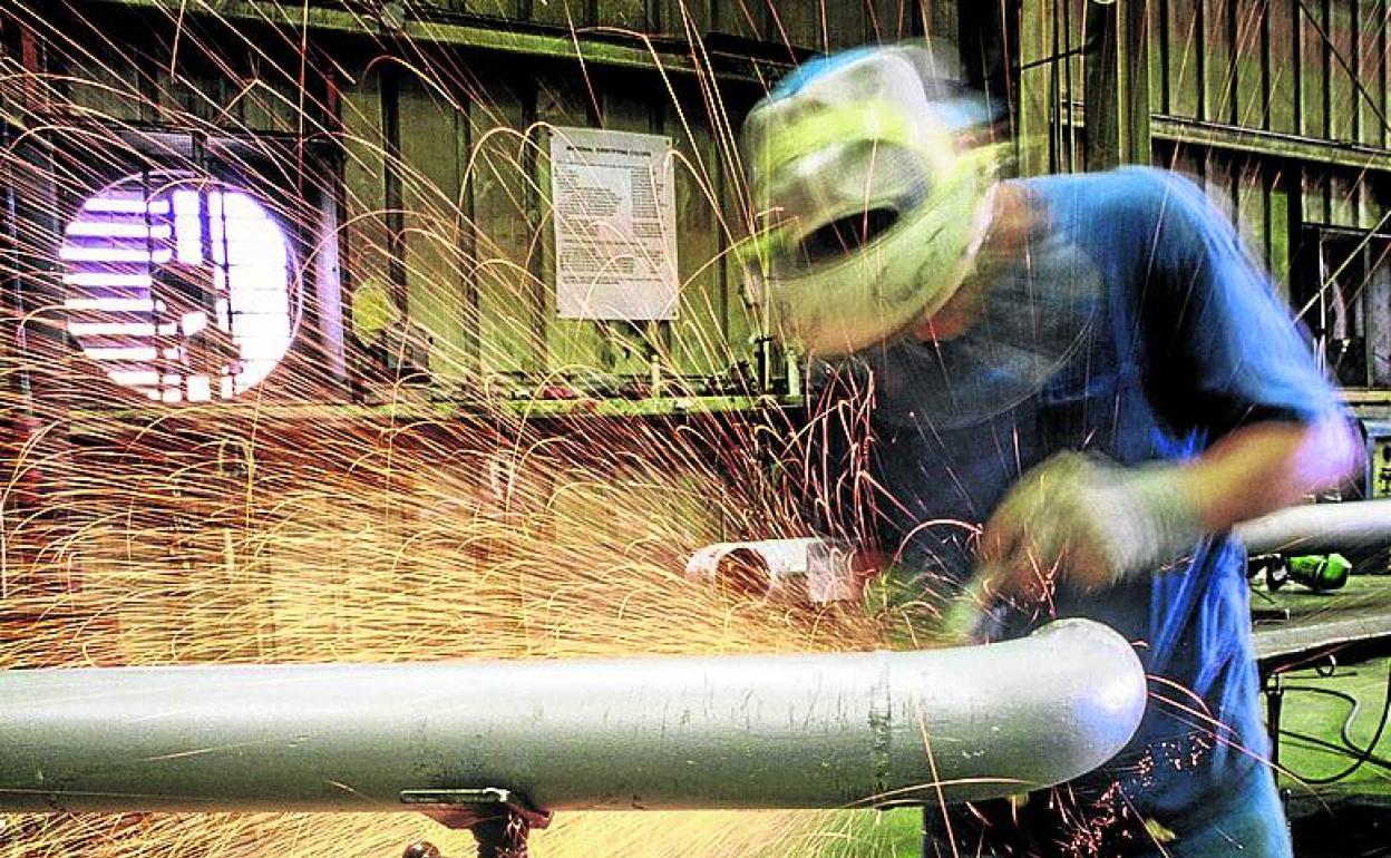 La actividad industrial encadena tres trimestres de crecimiento en Álava.