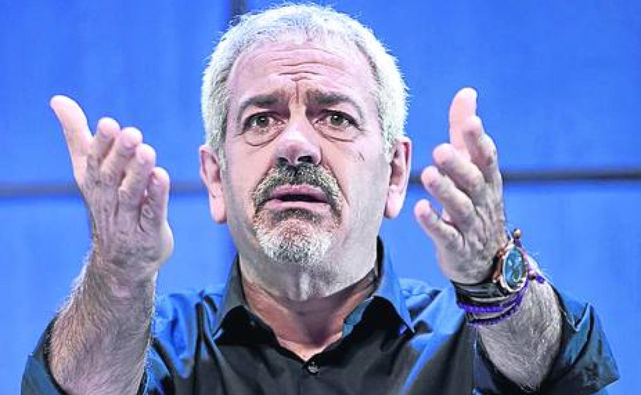 Carlos Sobera, en la presentación de 'Asesinos todos'. 