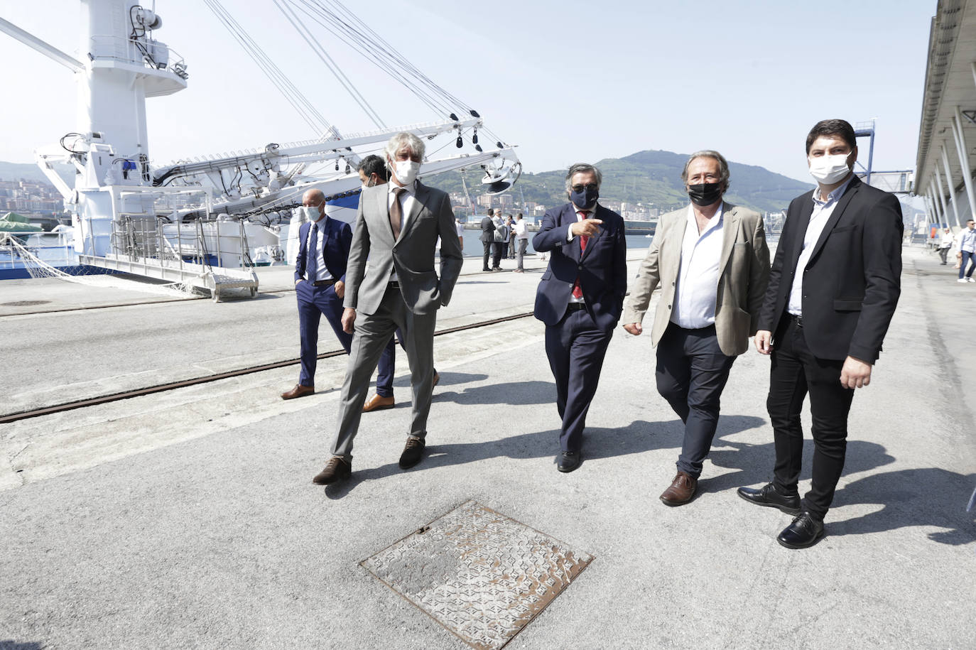 Fotos: Así es el atunero &#039;Juan Pablo II&#039; que Astilleros Muruetaha entregado en Getxo