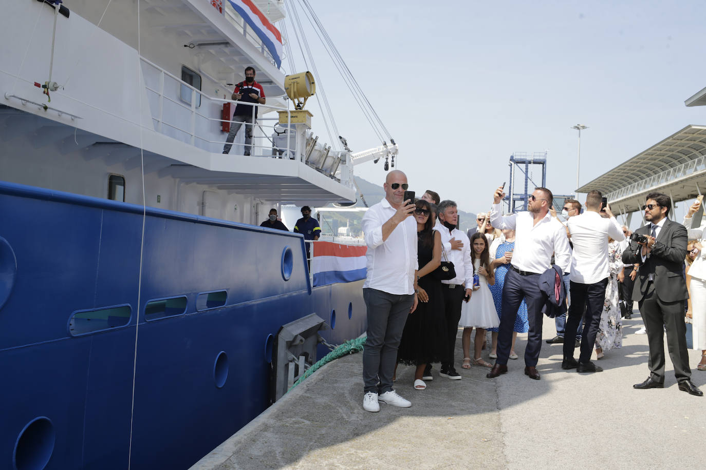 Fotos: Así es el atunero &#039;Juan Pablo II&#039; que Astilleros Muruetaha entregado en Getxo