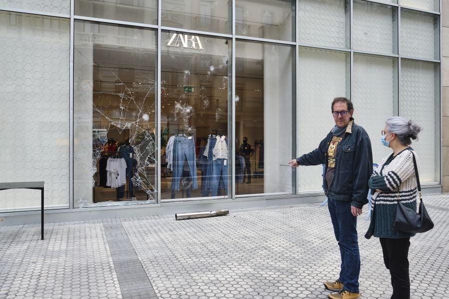 Tienda de Zara, en el mercado San Martín.