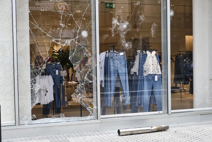 Tienda de Zara, en el mercado San Martín.