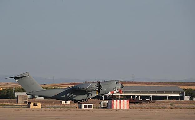 Uno de los aviones de las fuerzas armadas españolas empleado en evacuar a los españoles y colaboradores en Afganistán 