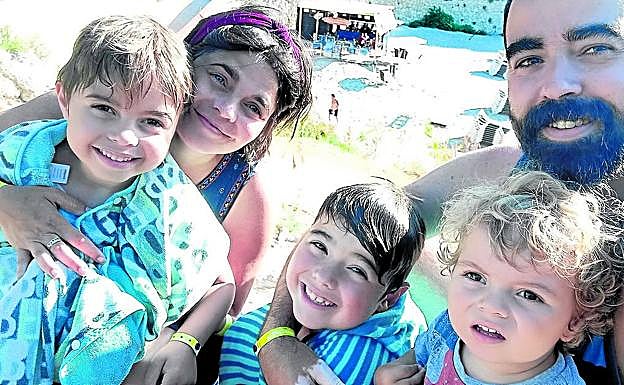 Los Cosgaya-Cabrito, en sus vacaciones. 