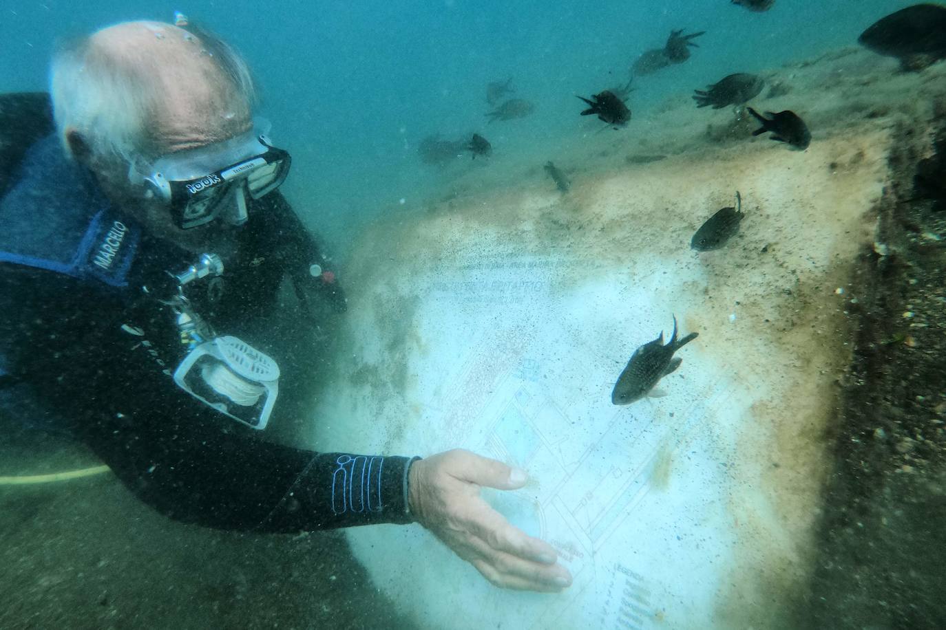 Fotos: Así se ve Baia, la &#039;ciudad del pecado&#039; sumergida de la Antigua Roma