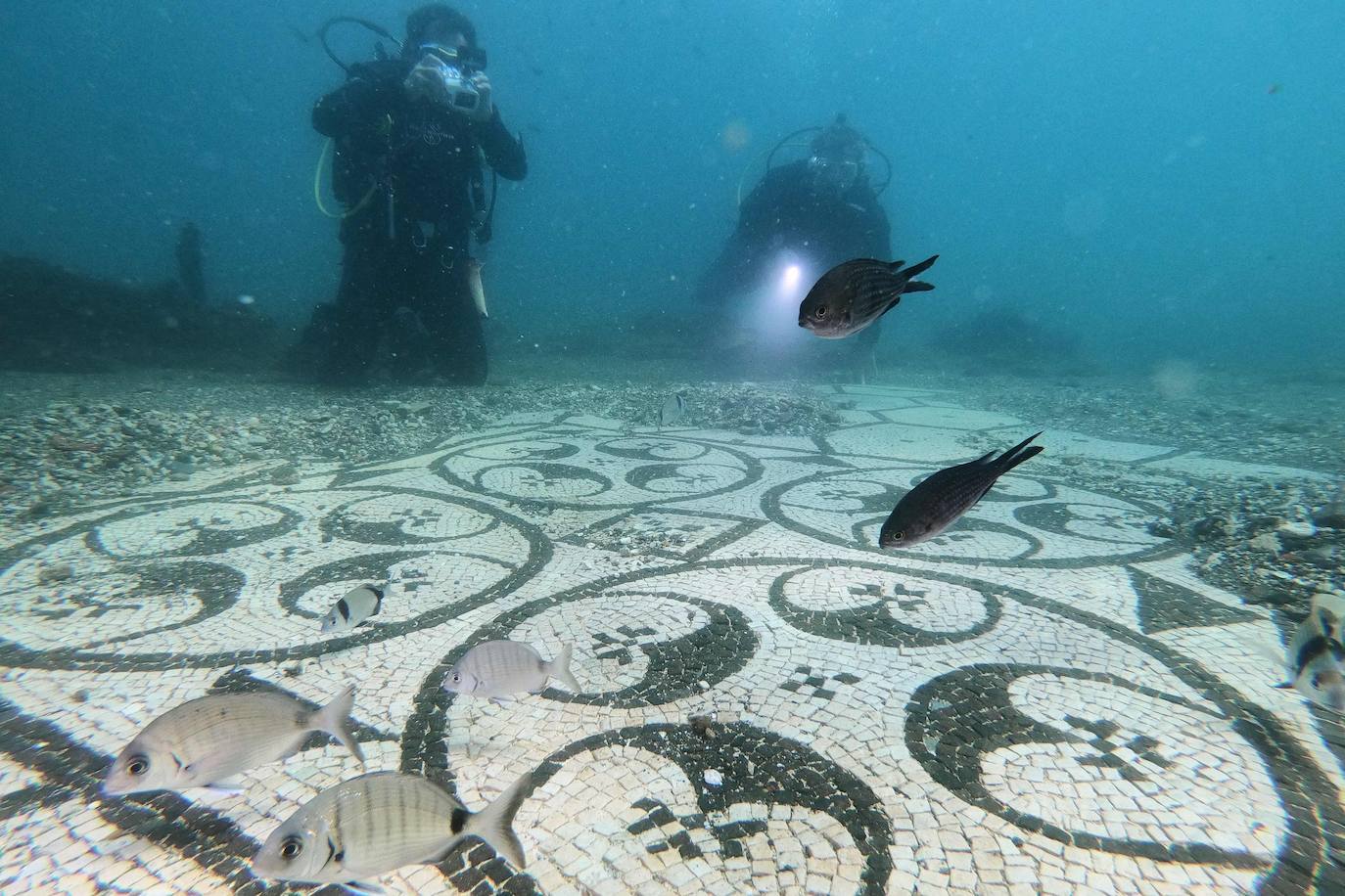 Fotos: Así se ve Baia, la &#039;ciudad del pecado&#039; sumergida de la Antigua Roma