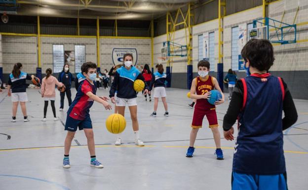 El deporte escolar vuelve en Euskadi sin «sin ningún tipo de limitación»