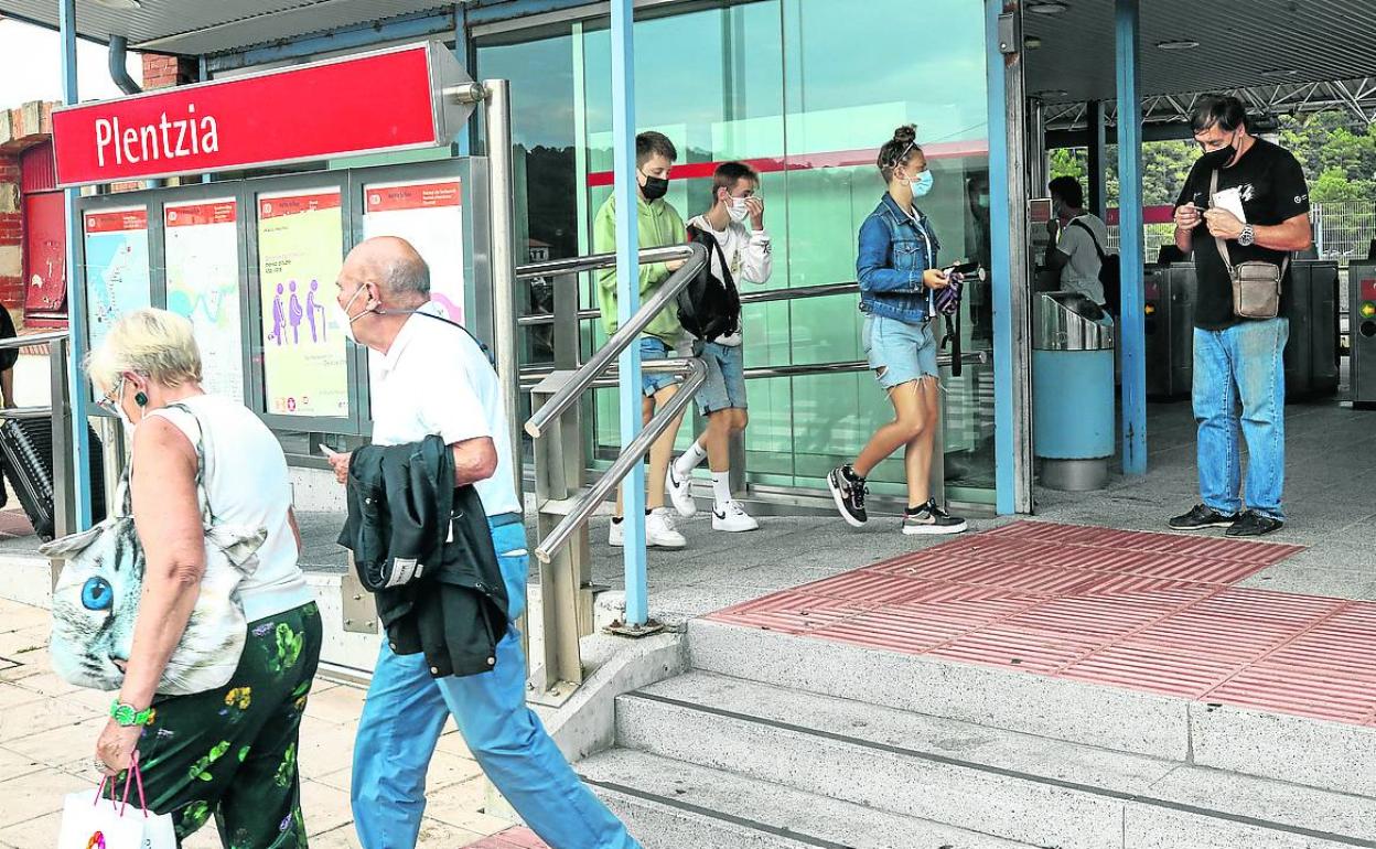 En una decisión insólita, Plentzia ha pedido al metro que limite la oferta de trenes a la villa. 