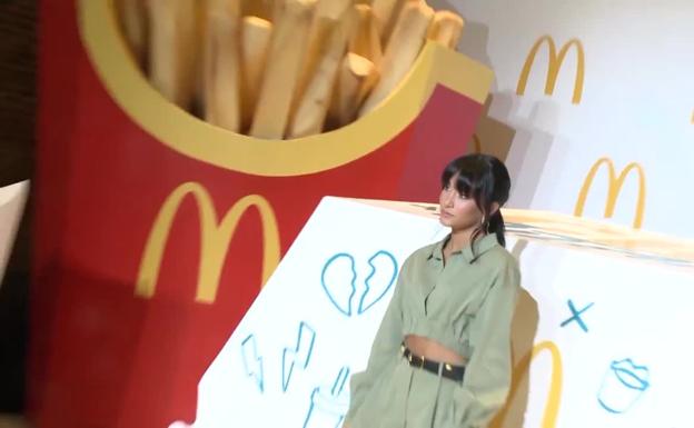 El menú McDonald's de Aitana que no puede comer