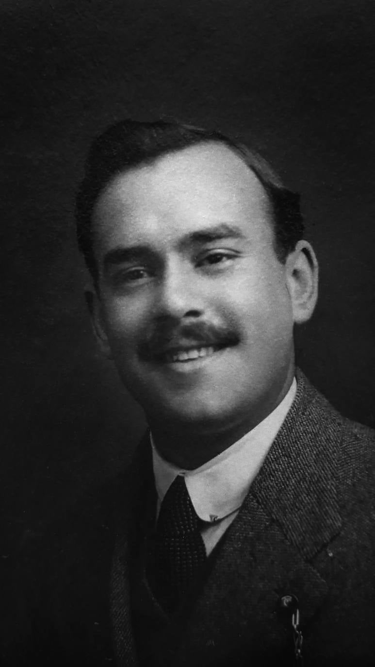 José Luis de la Rica (1891-1956), tenor y primer presidente de la ABAO. 
