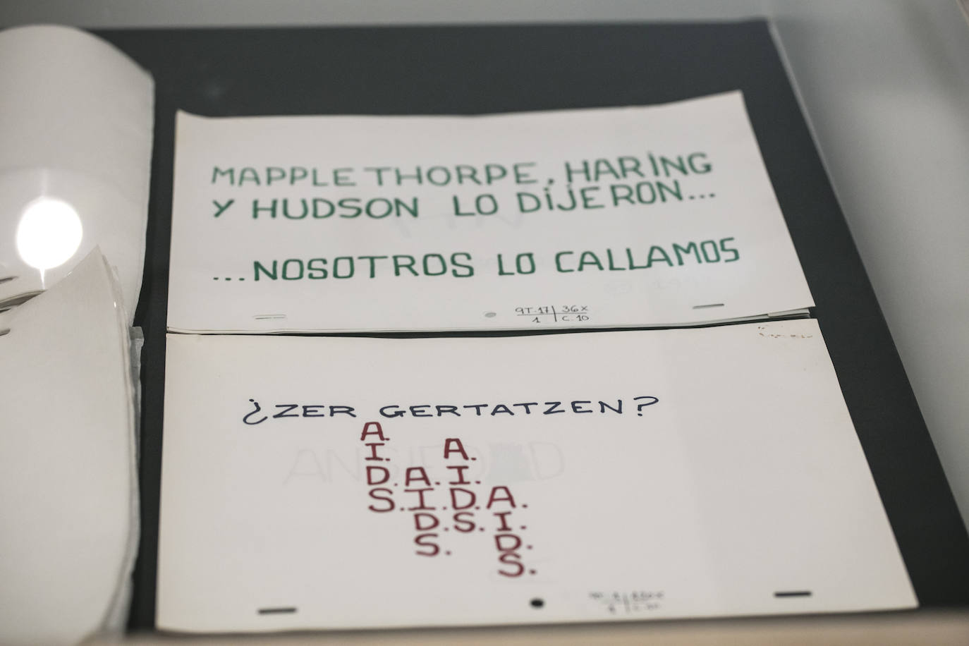 Parte del cortometraje que González Placer dejó inacabado. Preparaba una película sobre el VIH pero falleció antes de poder terminarla.