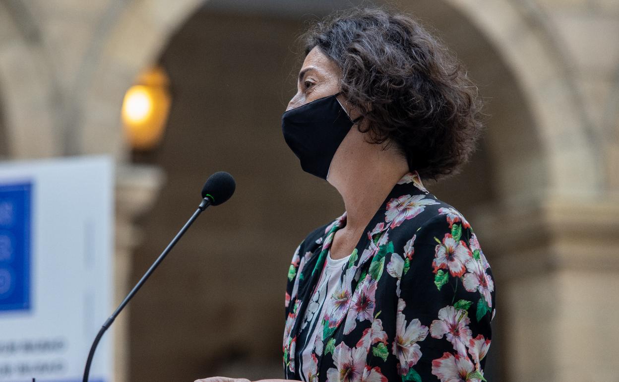 La diputada Lorea Bilbao. 