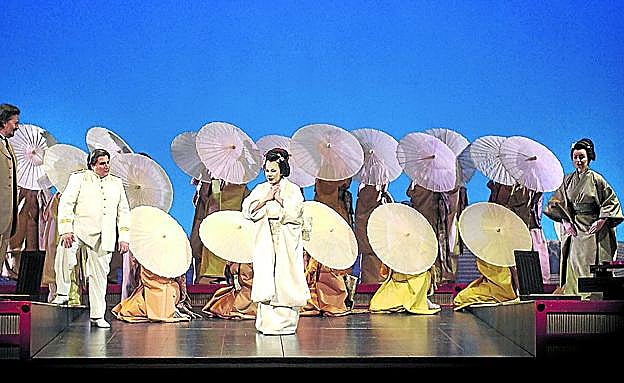 Madame Butterfly cerrará temporada en la ABAO.