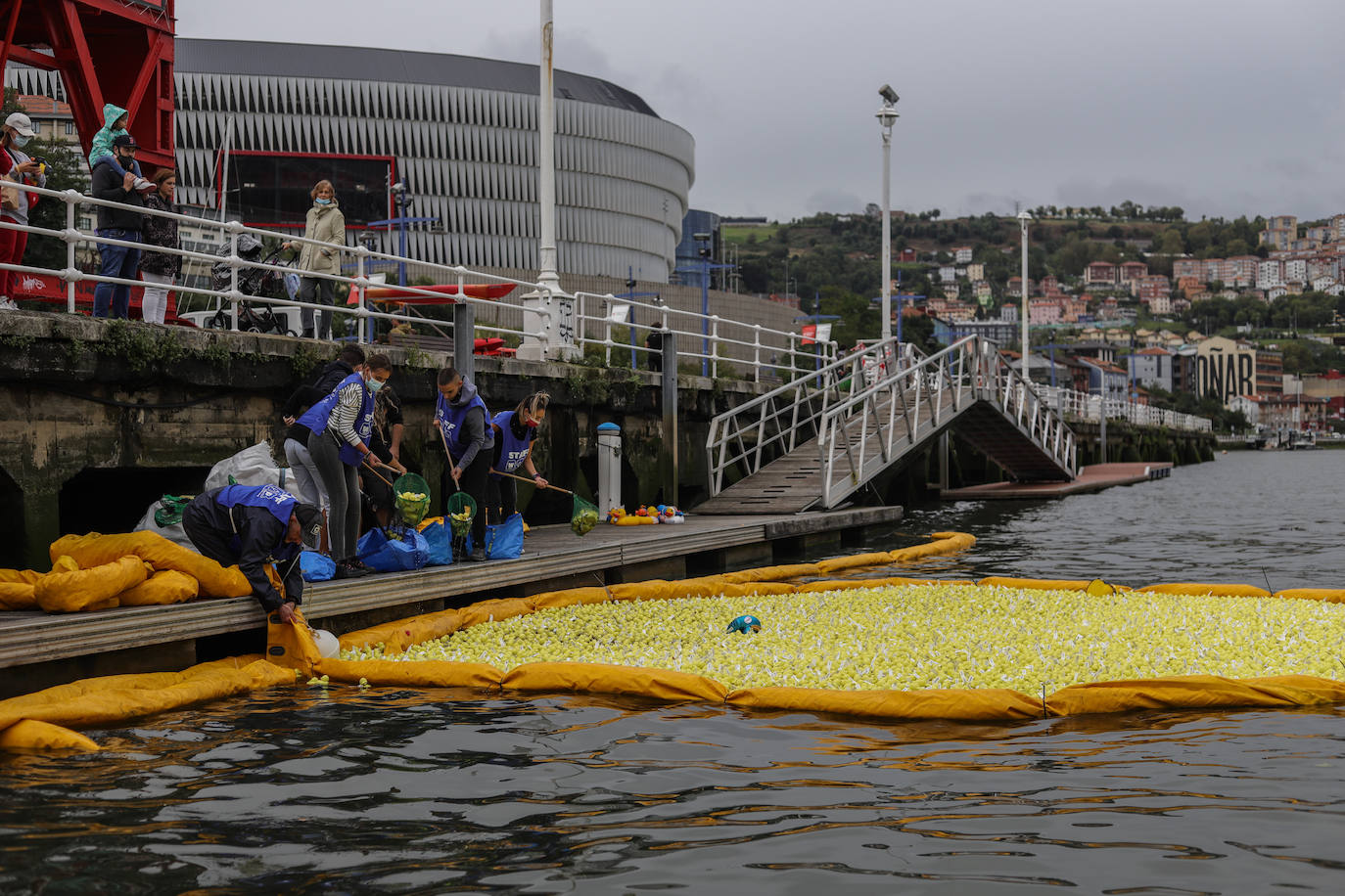 Fotos: Así ha sido la Estropatada que ha tomado la ría de Bilbao