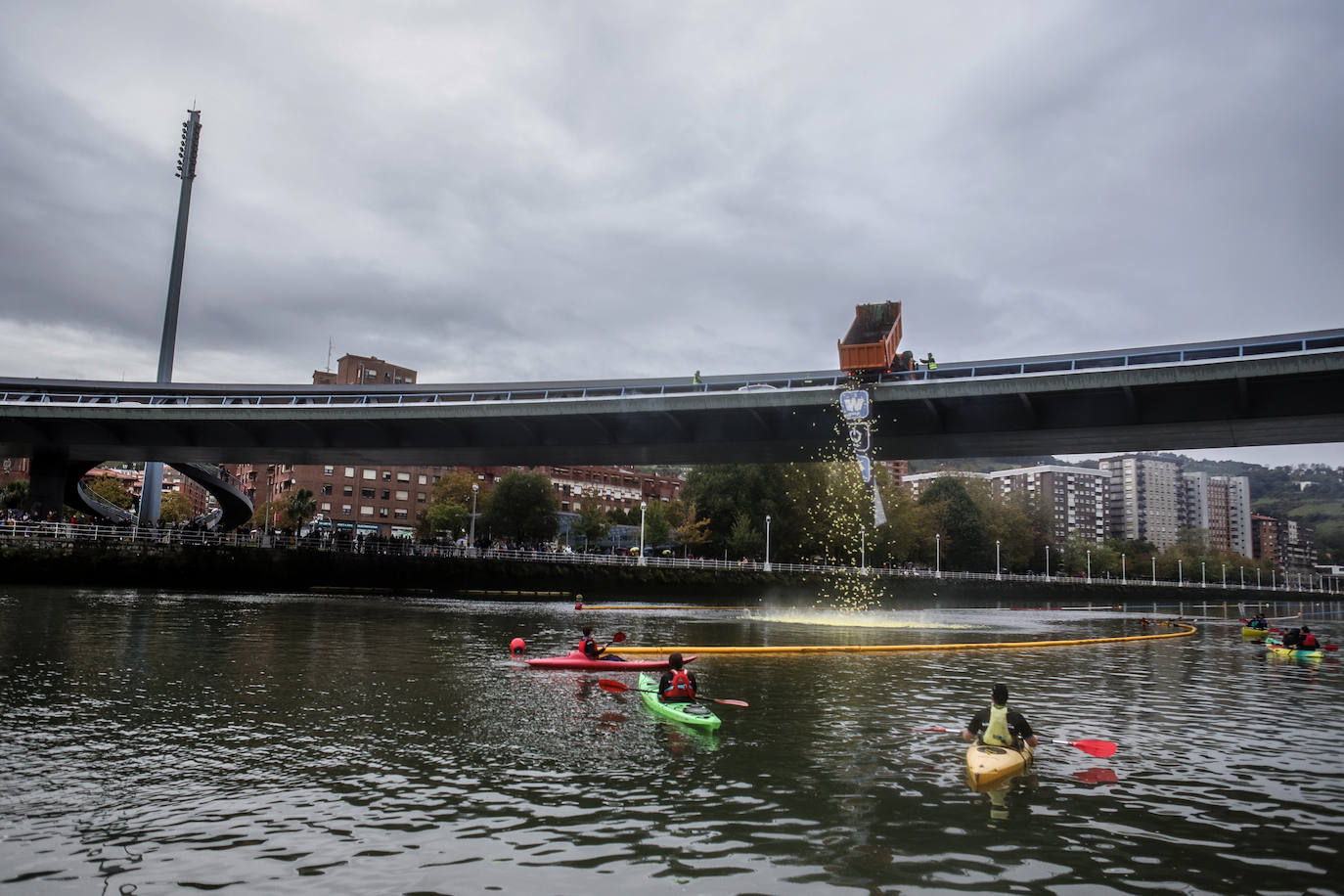 Fotos: Así ha sido la Estropatada que ha tomado la ría de Bilbao