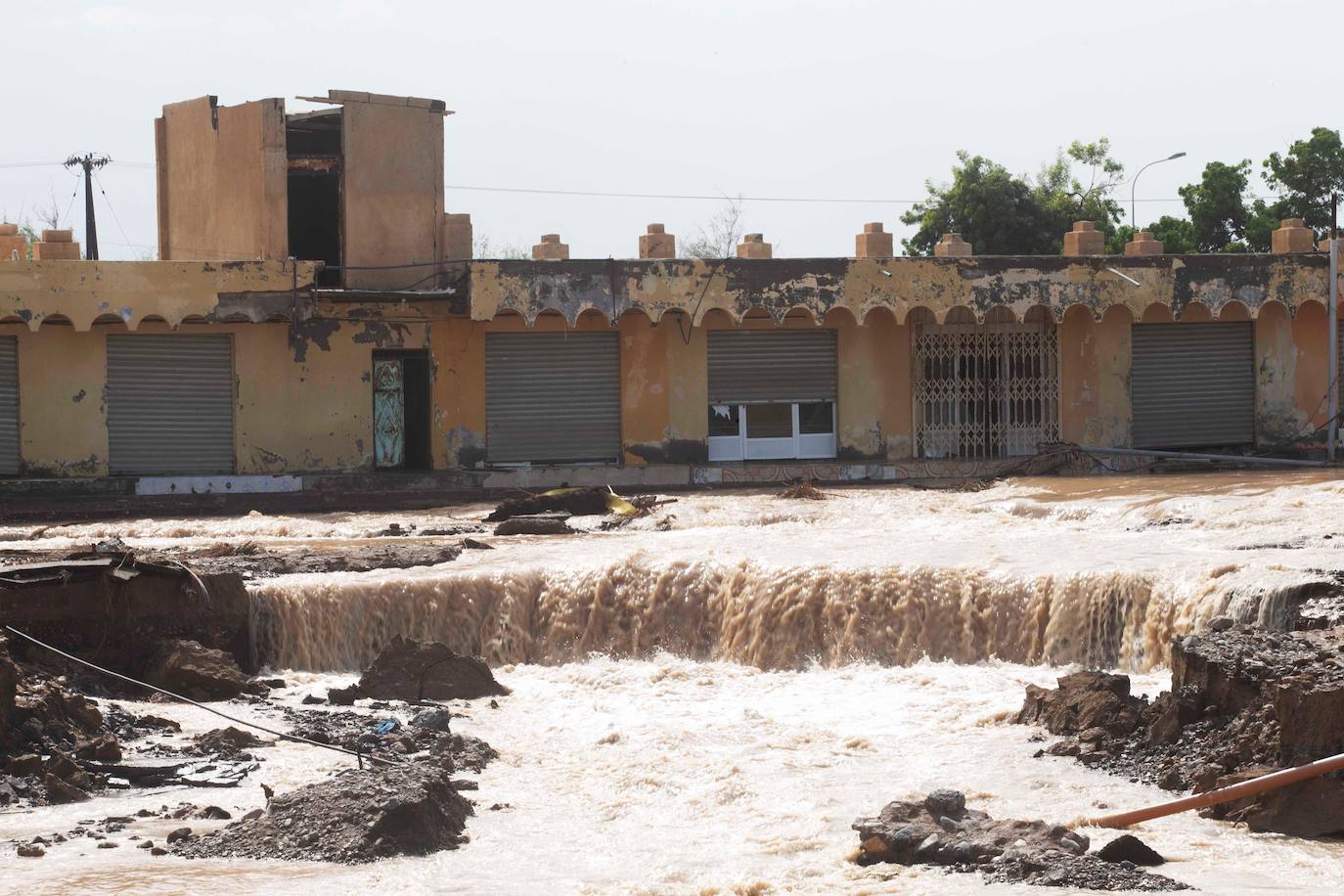 Fotos: Un ciclón provoca inundaciones en Omán