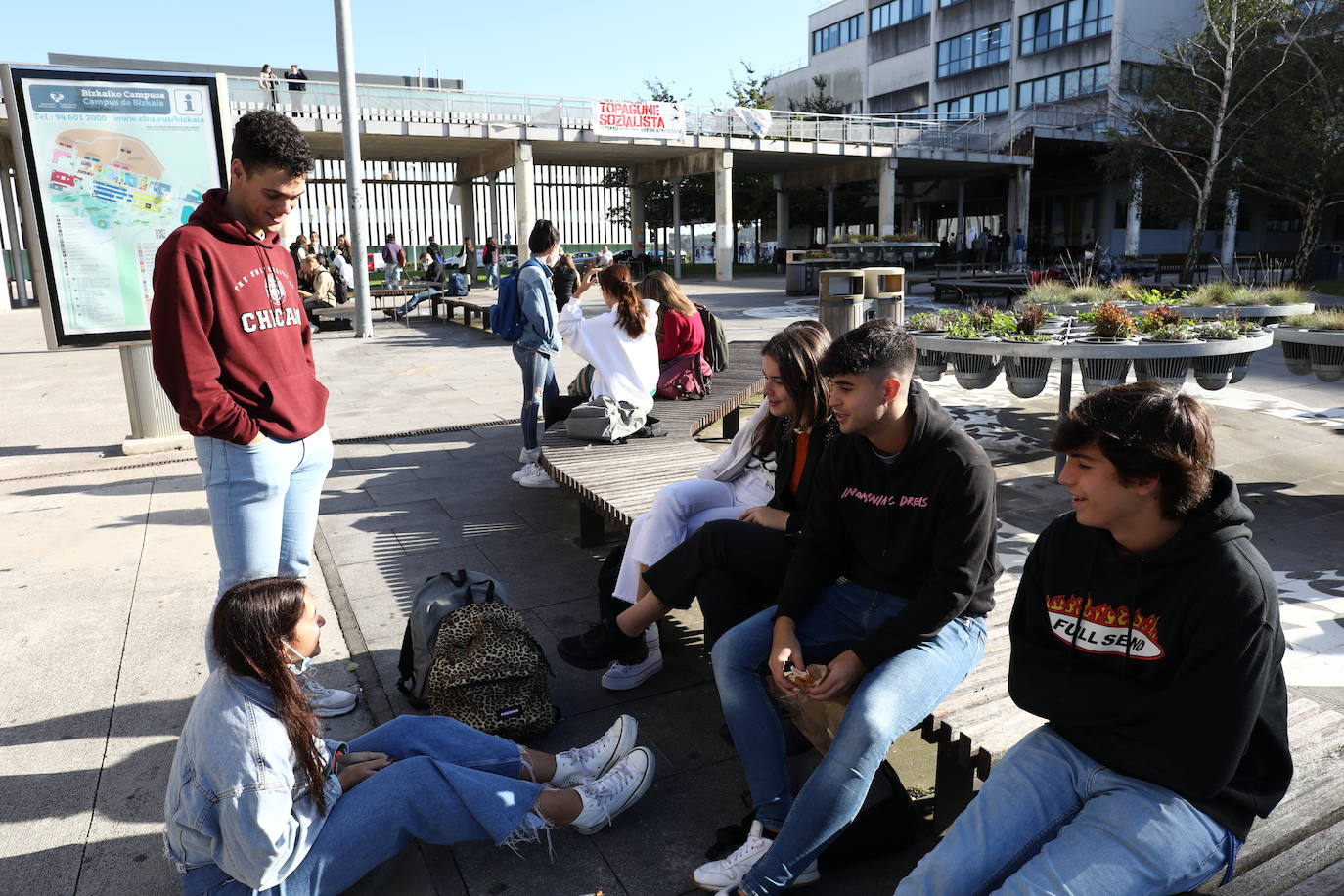 Fotos: Vuelta a la presencialidad en las universidades vascas