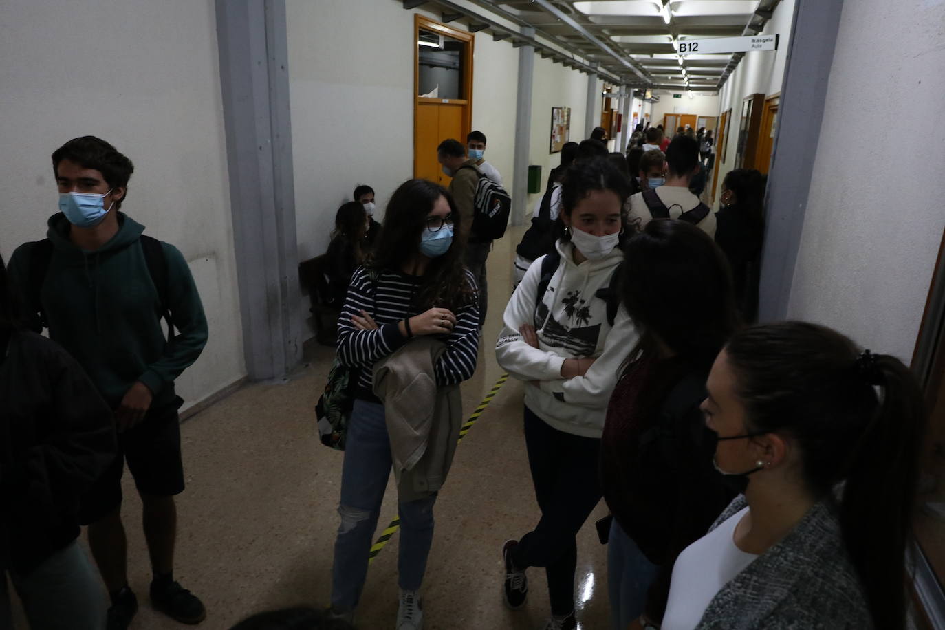 Fotos: Vuelta a la presencialidad en las universidades vascas