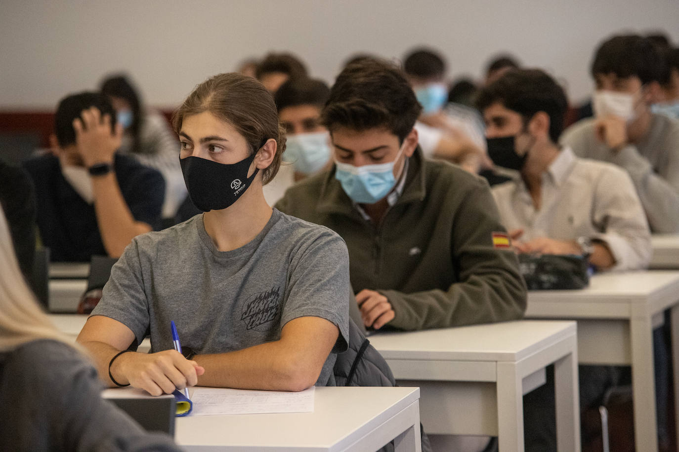 Fotos: Vuelta a la presencialidad en las universidades vascas