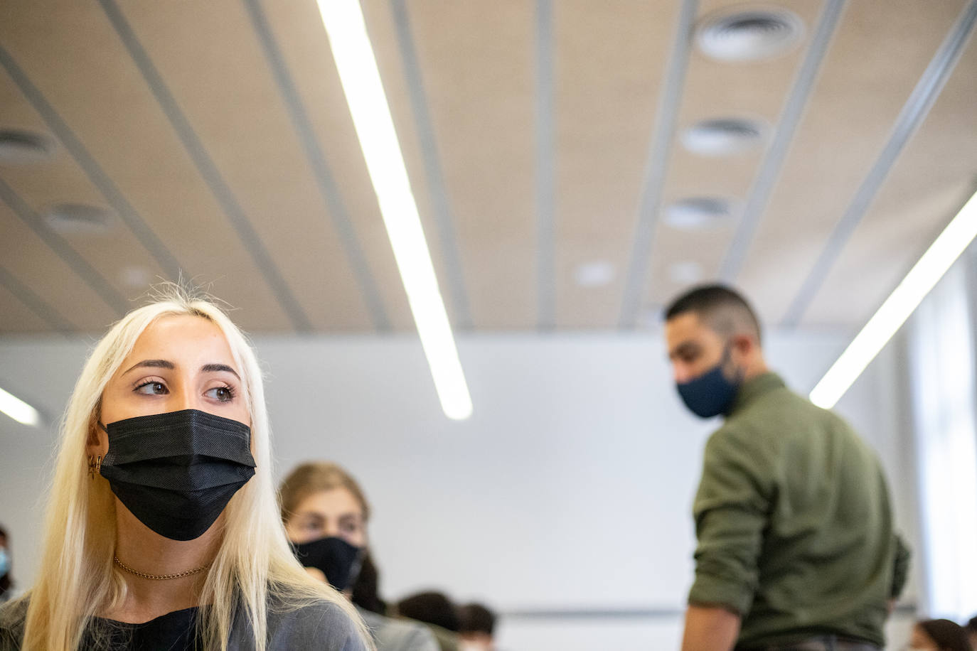 Fotos: Vuelta a la presencialidad en las universidades vascas