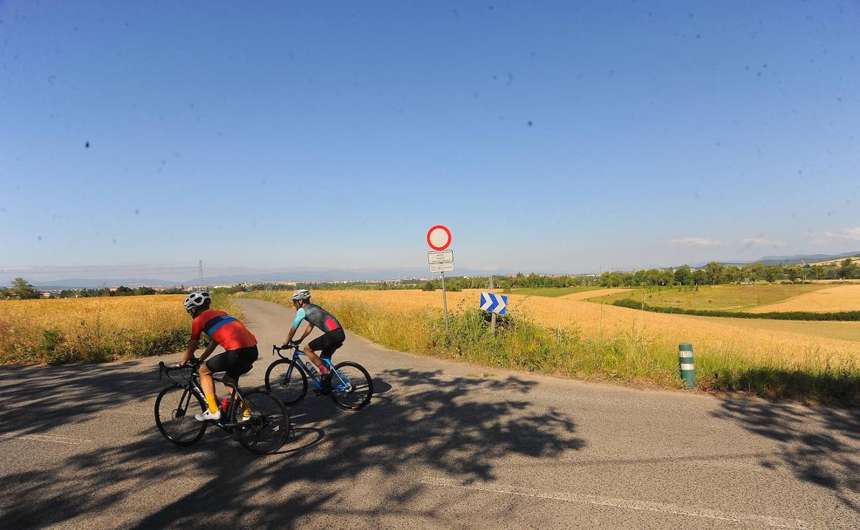 Vista de los terrenos donde se proyectan las viviendas.
