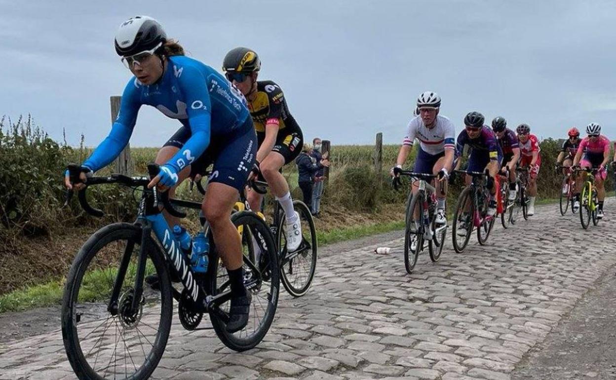 Gutiérrez llegó en 46ª posición en esta carrera difícil y pasada por barro y agua. 