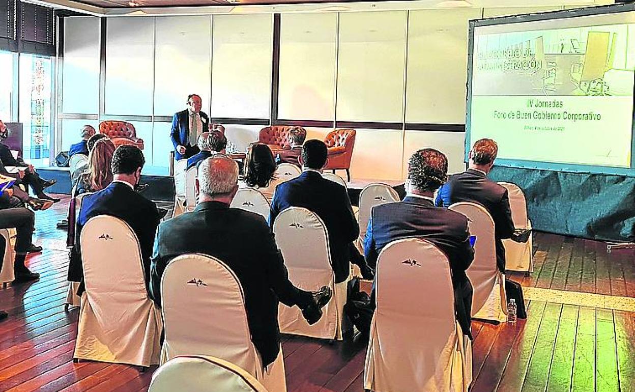 Un momento del foro celebrado en Bilbao. 