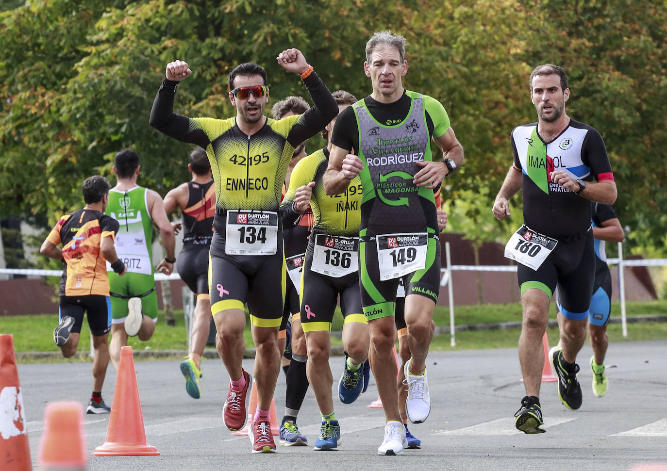 Fotos: Vitoria disfruta de su primer duatlón