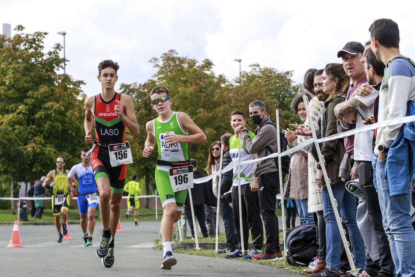 Fotos: Vitoria disfruta de su primer duatlón