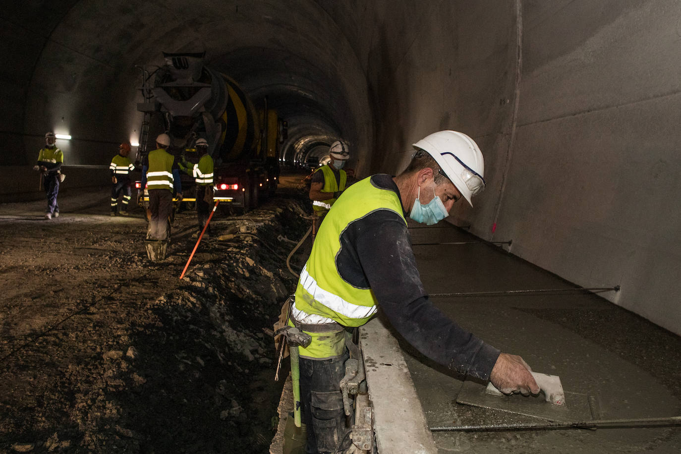 Fotos: Así son los trabajos en las profundidades de la Supersur