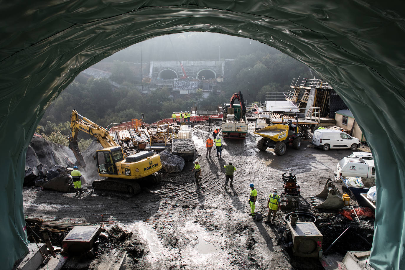 Fotos: Así son los trabajos en las profundidades de la Supersur