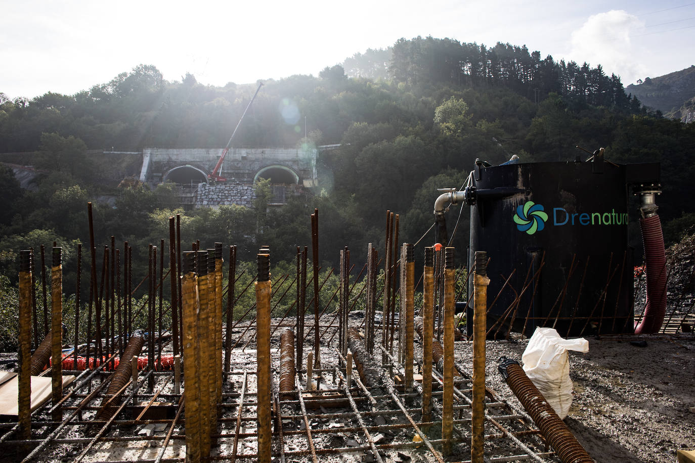 Fotos: Así son los trabajos en las profundidades de la Supersur