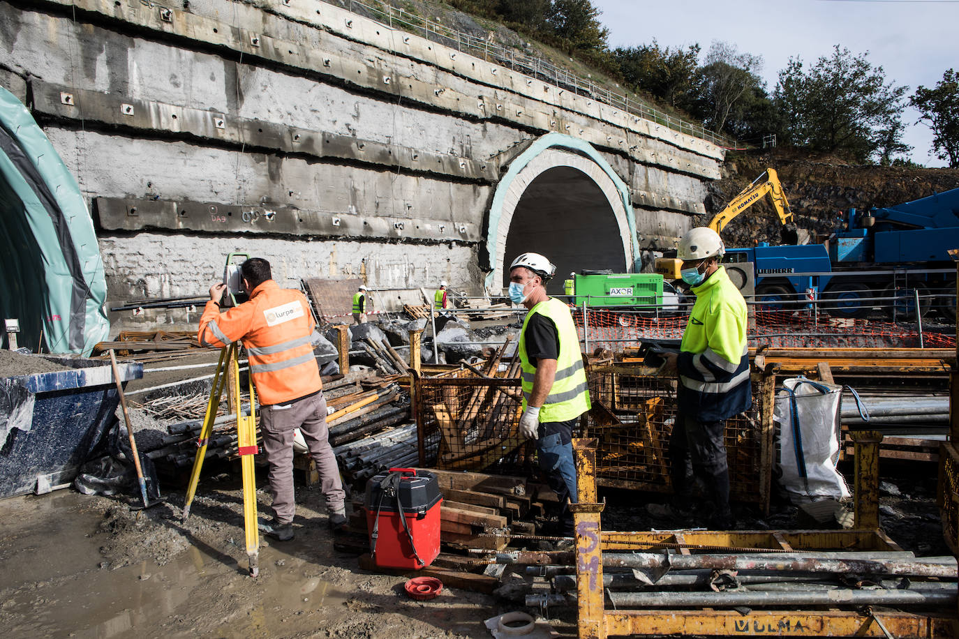 Fotos: Así son los trabajos en las profundidades de la Supersur