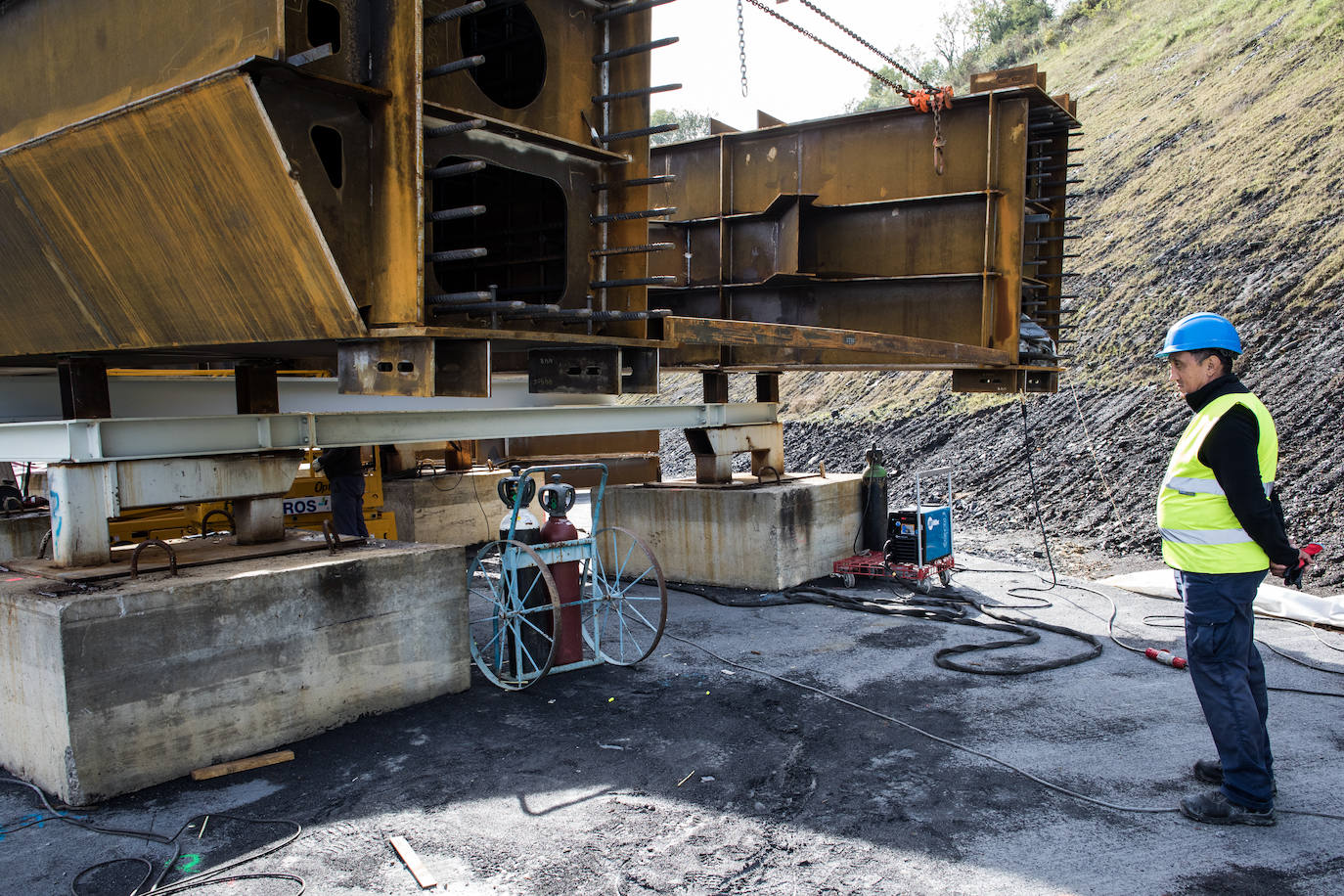 Fotos: Así son los trabajos en las profundidades de la Supersur