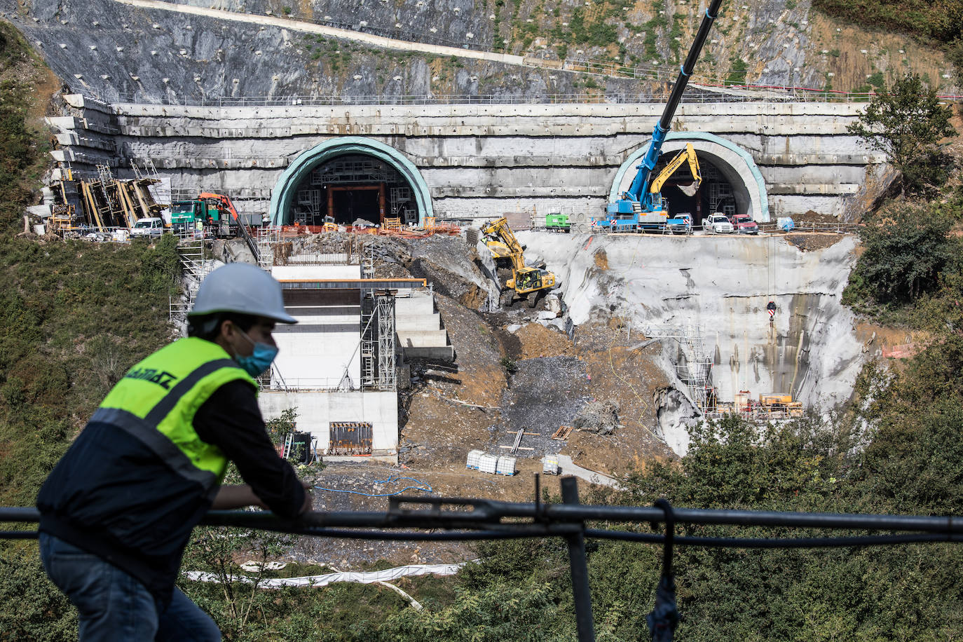 Fotos: Así son los trabajos en las profundidades de la Supersur