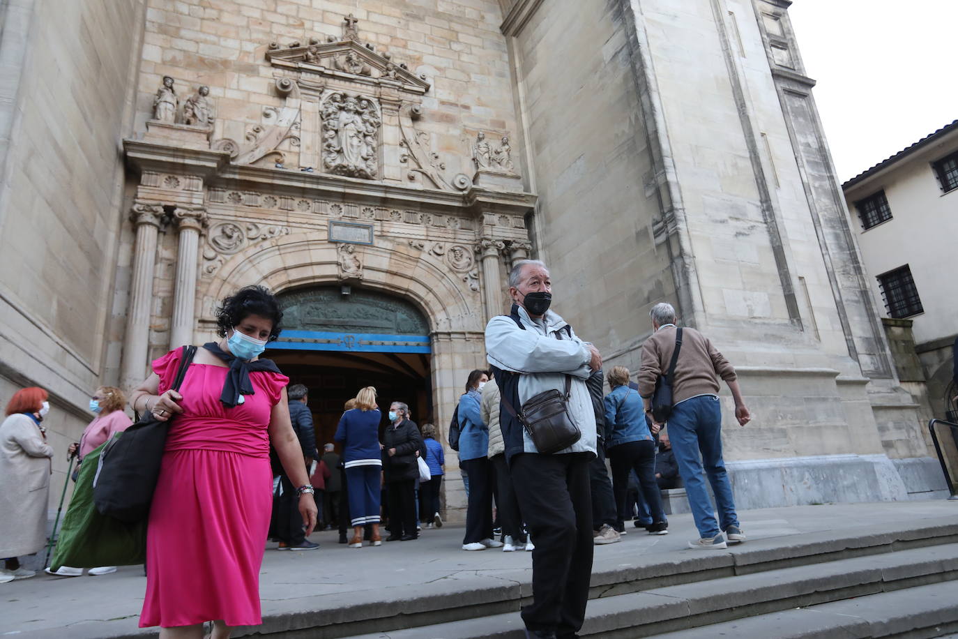 Fotos: Miles de personas acuden a la romería de la Amatxu