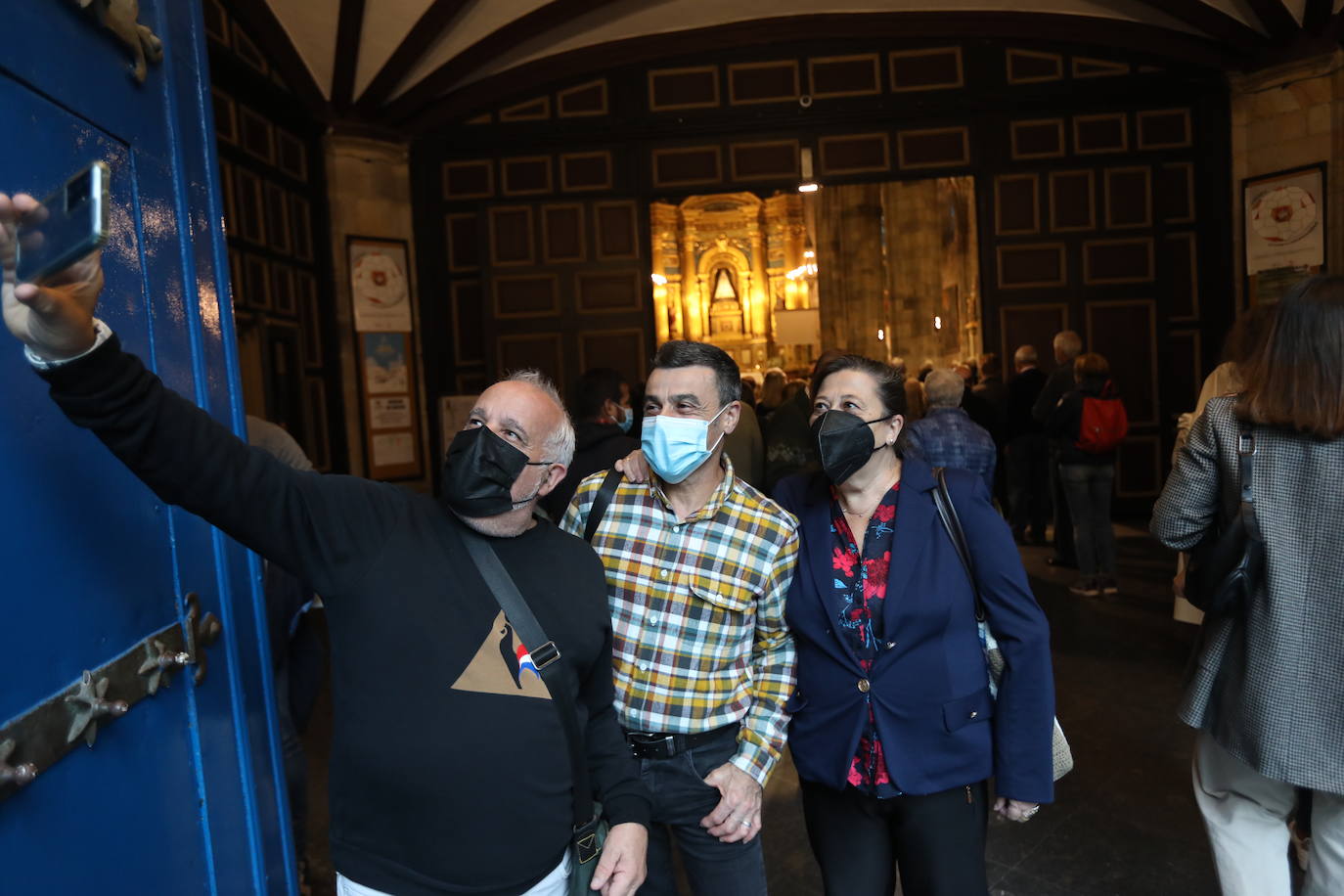 Fotos: Miles de personas acuden a la romería de la Amatxu