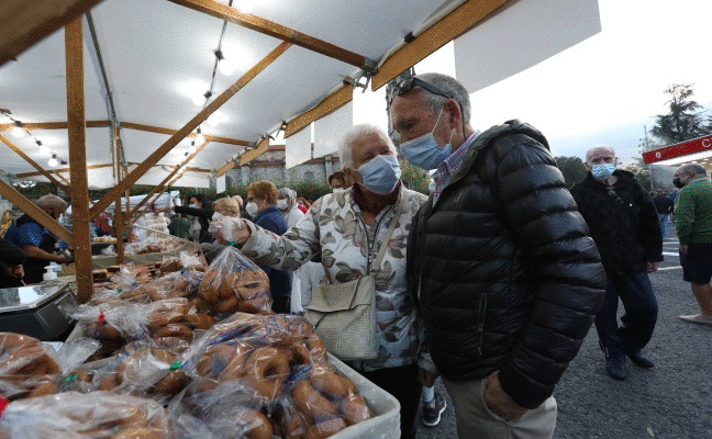 «Cómo no íbamos a venir, a la Virgen de Begoña se la quiere, mucho, mucho»