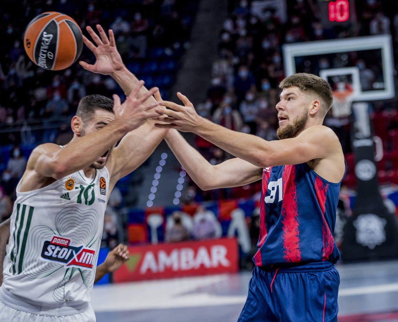 Fotos: Las mejores imágenes del Baskonia - Panathinaikos