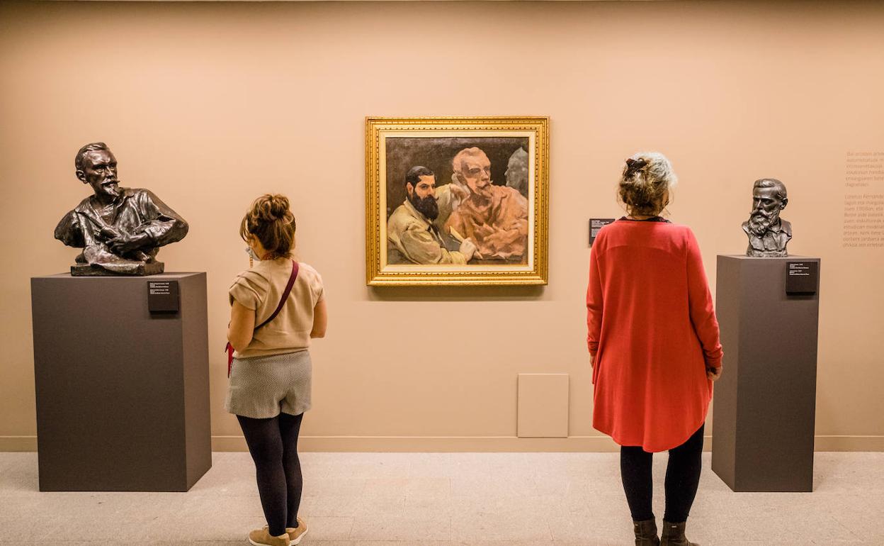 El Bellas Artes de Álava dedica una muestra a Fernández de Viana, escultor alavés de «gran versatilidad». 