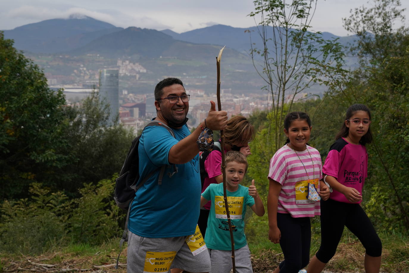 Fotos: Esfuerzo y diversión en la Subida a Artxanda