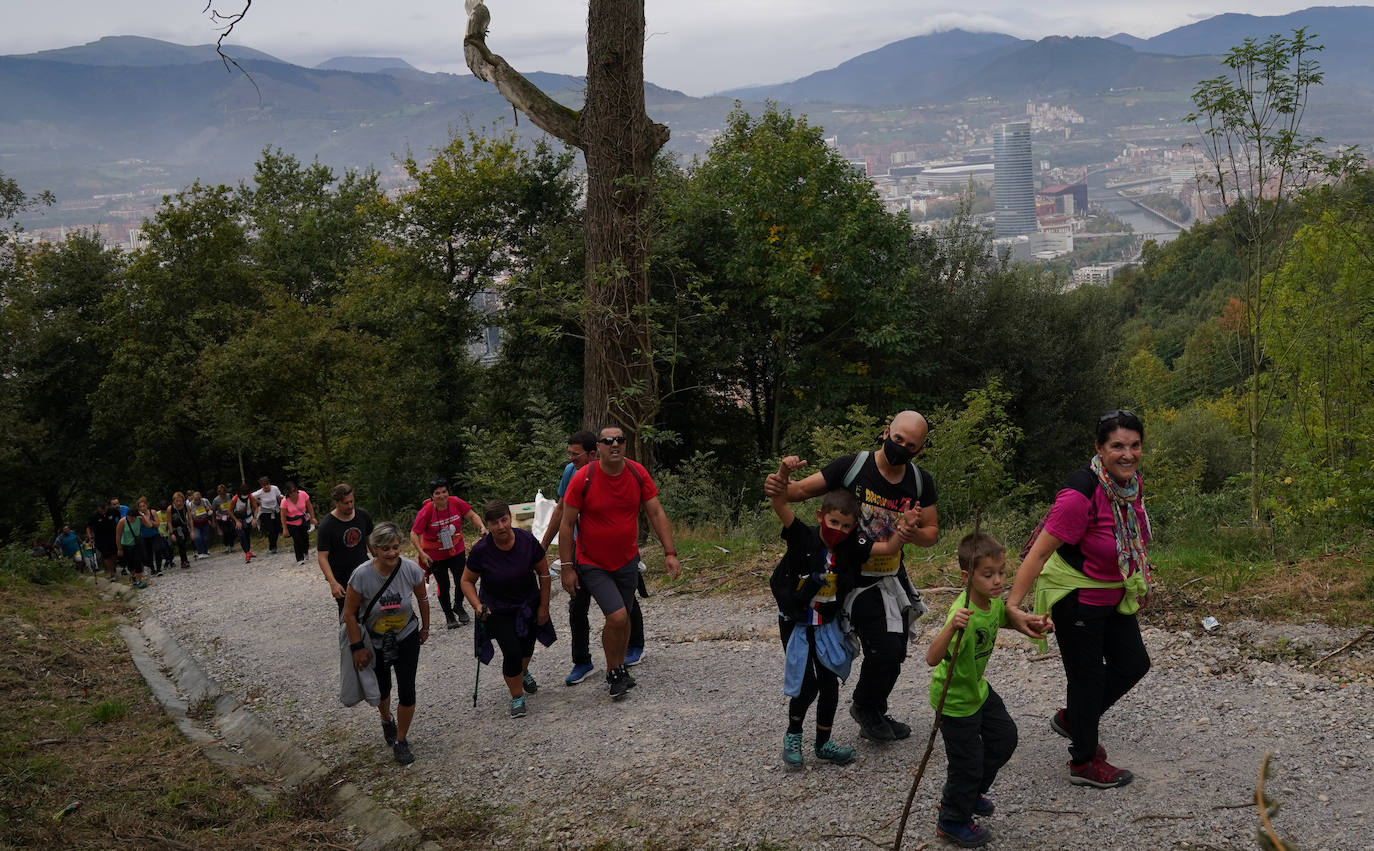 Fotos: Esfuerzo y diversión en la Subida a Artxanda