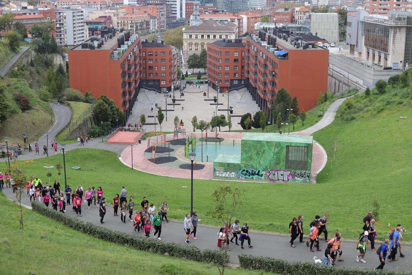 Fotos: Esfuerzo y diversión en la Subida a Artxanda