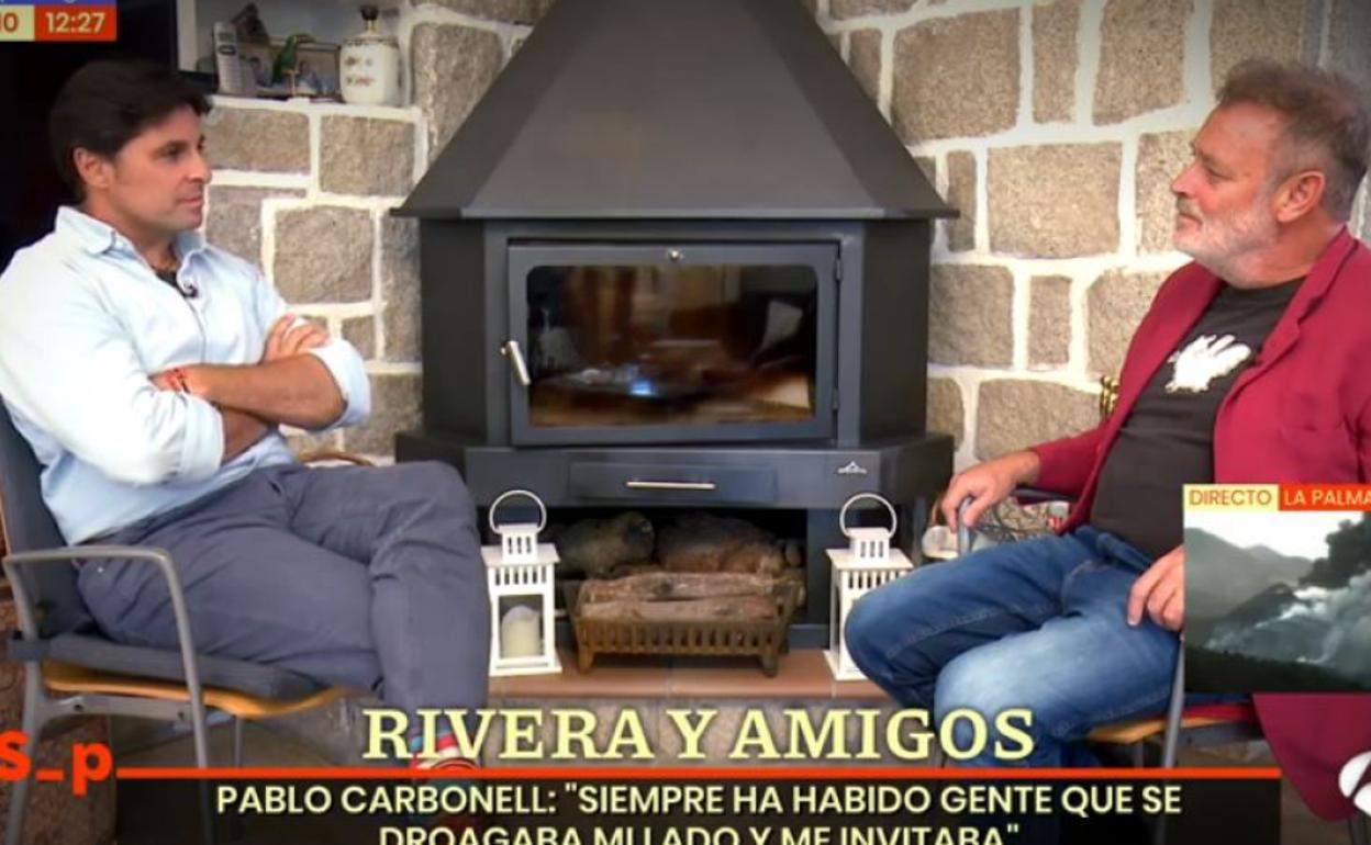 Pablo Carbonell a Fran Rivera: «Yo he sido un drogadicto. Me he puesto de todo»