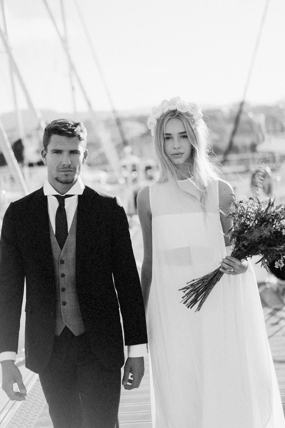 Fotos: La mágica &#039;boda&#039; de June y David junto al mar en Getxo