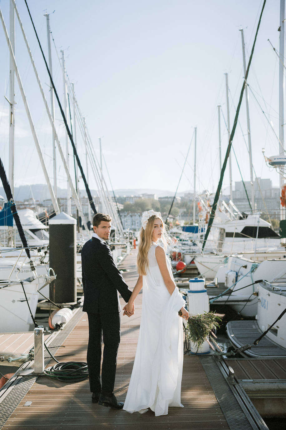 Fotos: La mágica &#039;boda&#039; de June y David junto al mar en Getxo