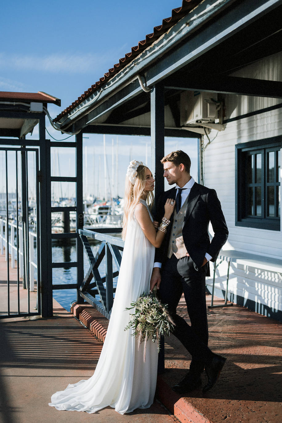 Fotos: La mágica &#039;boda&#039; de June y David junto al mar en Getxo
