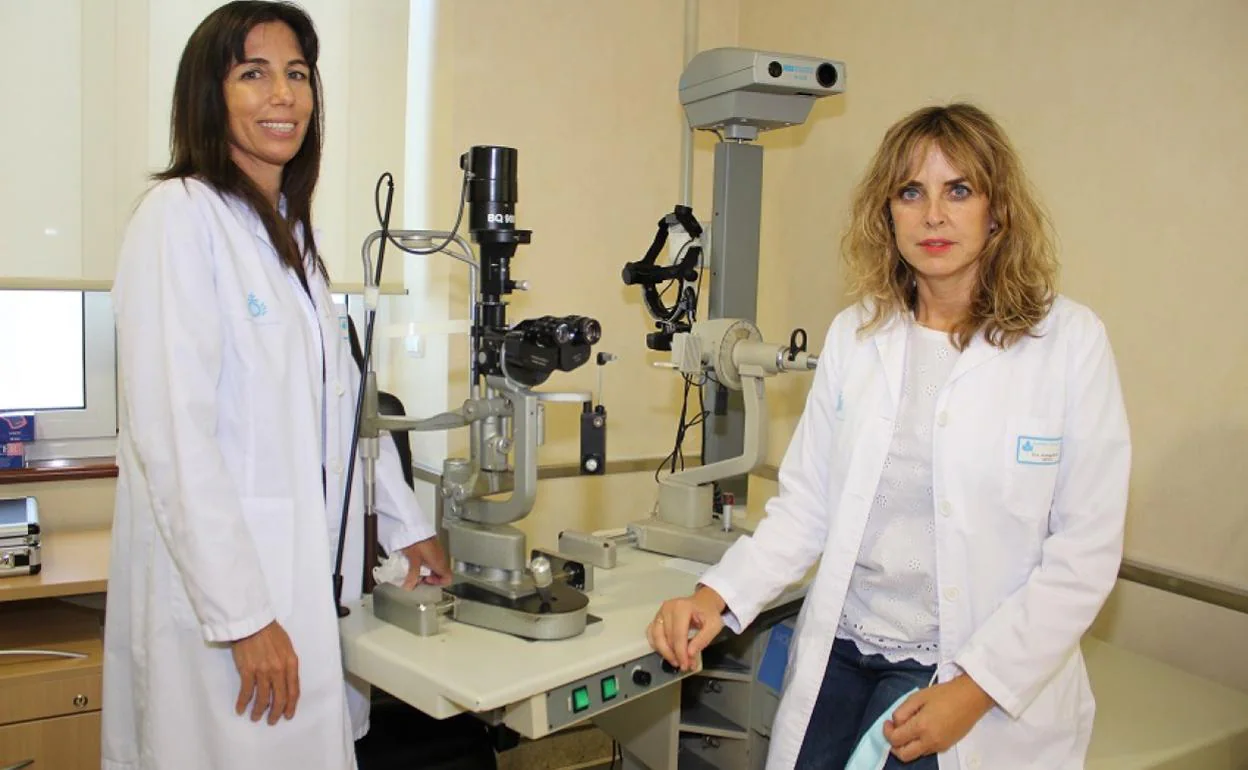 Las doctoras especialistas en Oftalmología Amagoia Arteagabeitia y Sandra de Fernando atenderán la unidad. 