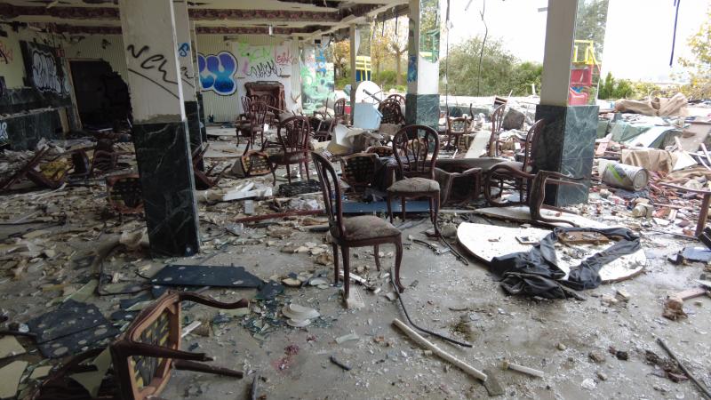 Fotos: Dentro del Miramar, el restaurante fantasma de Artxanda