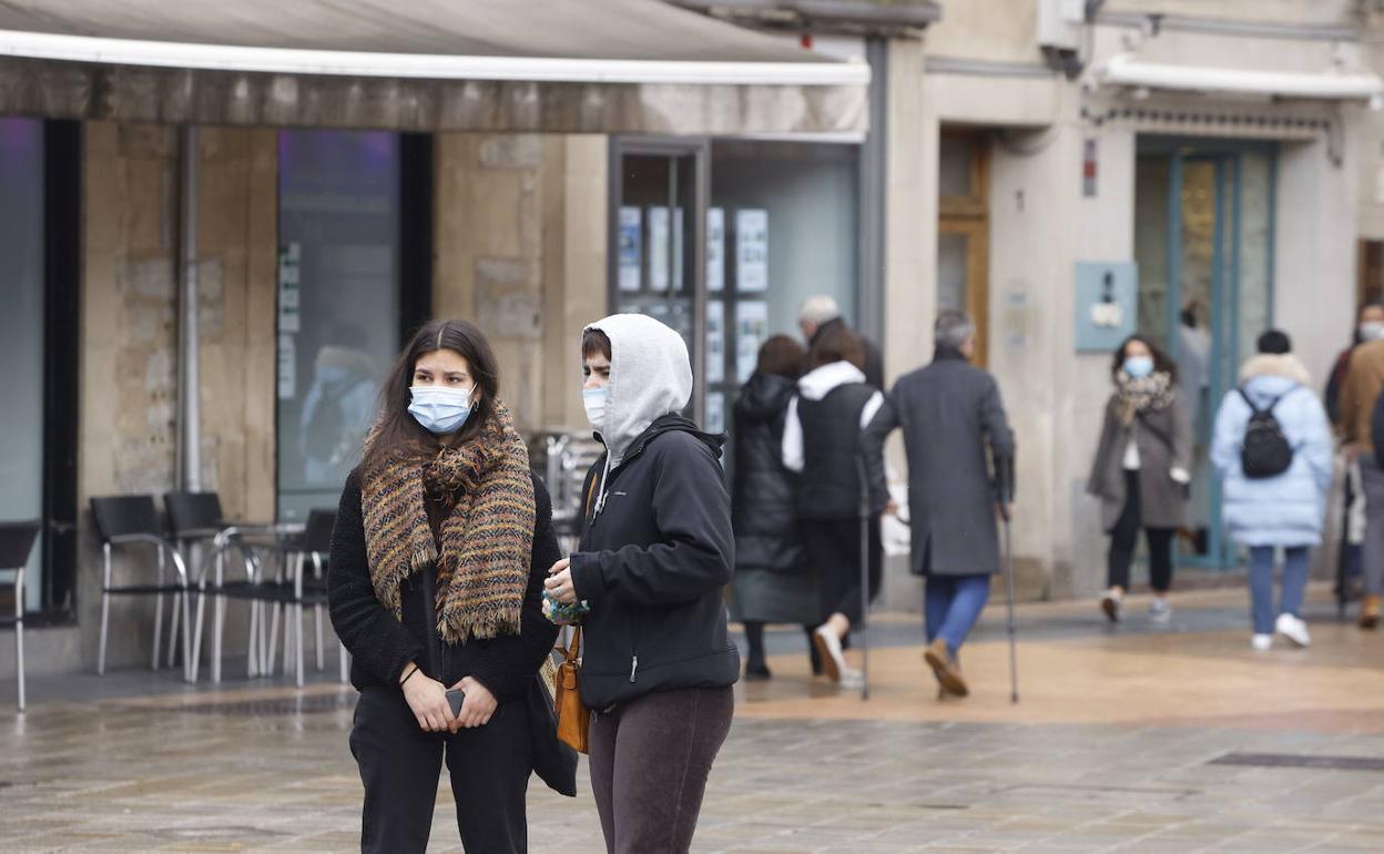 Vitoria ha amanecido con temperaturas que han oscilado entre 0 y 1 grados.